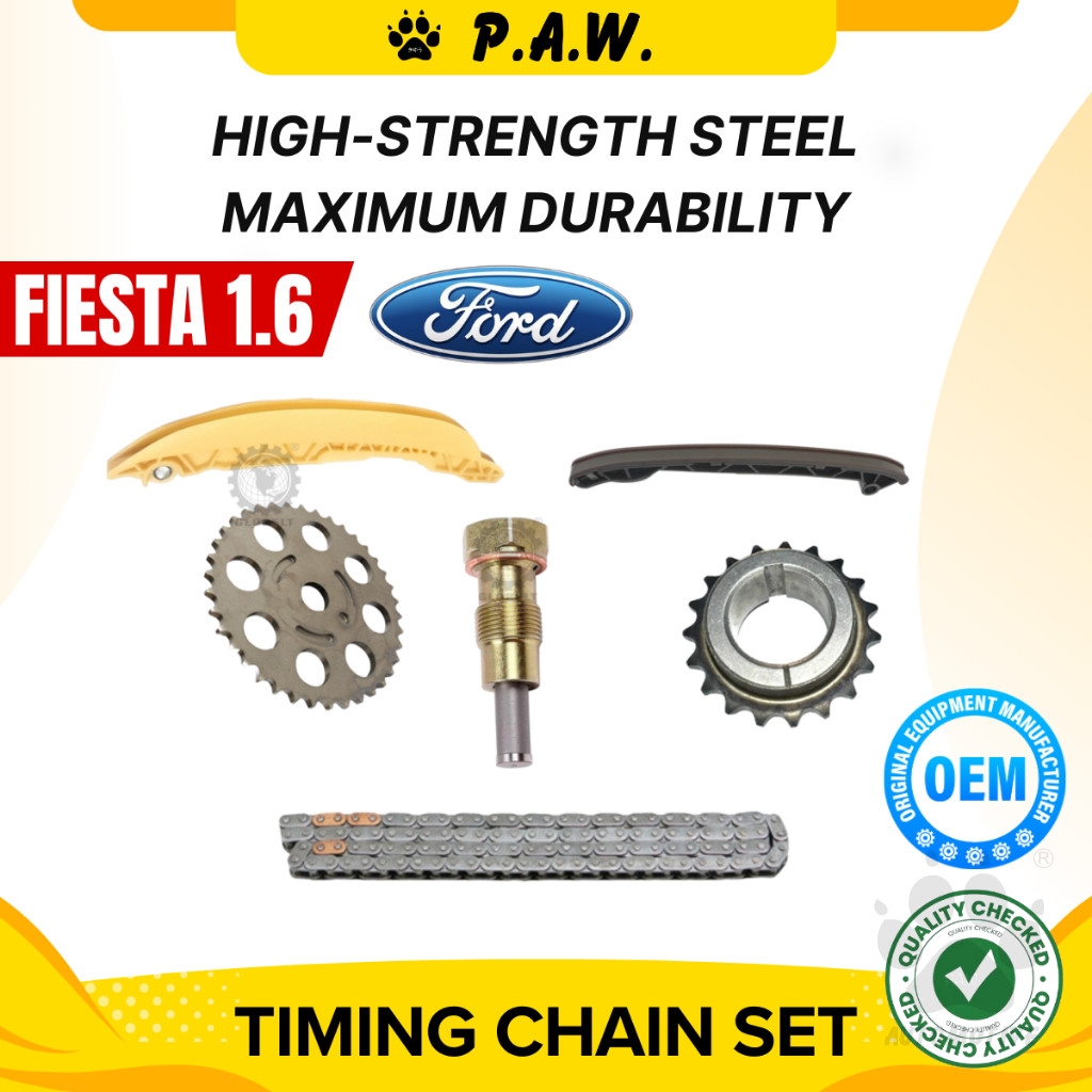 114L Ford Fiesta 1.6 Chain (6/Set) GloBelt Timing Chain Set