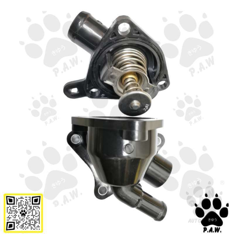 Second image of 19301-PNA-003 (SET) PAW Thermostat Housing (SET) - Honda CRV S10 S9A, Stream S7A, Civic 1.8/ 2.0 (Top + Lower)