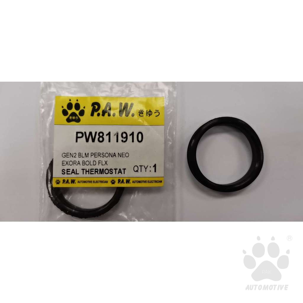 PW811910 PAW Thermostat Water Pipe Seal - Proton GEN2, Saga BLM, Persona, Satria NEO, Exora (Housing-Aluminium)
