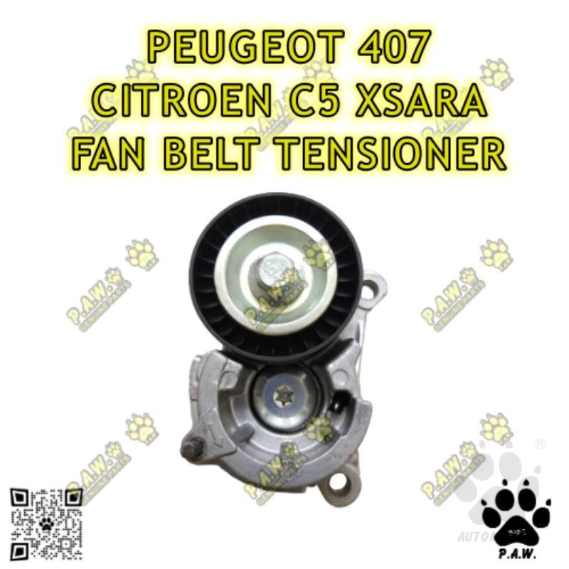 5751.61 GloBelt Fan Belt Tensioner - Citroen C5 Fiat Peugeot 307 406 407 605 806 Xsara
