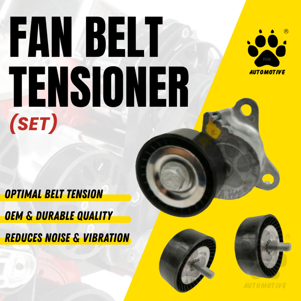 1345A060 (SET) GloBelt Fan Belt Tensioner - Proton Inspira, Mitsubishi ASX 1.8/ 2.0, Lancer GT, Outlander 2.4