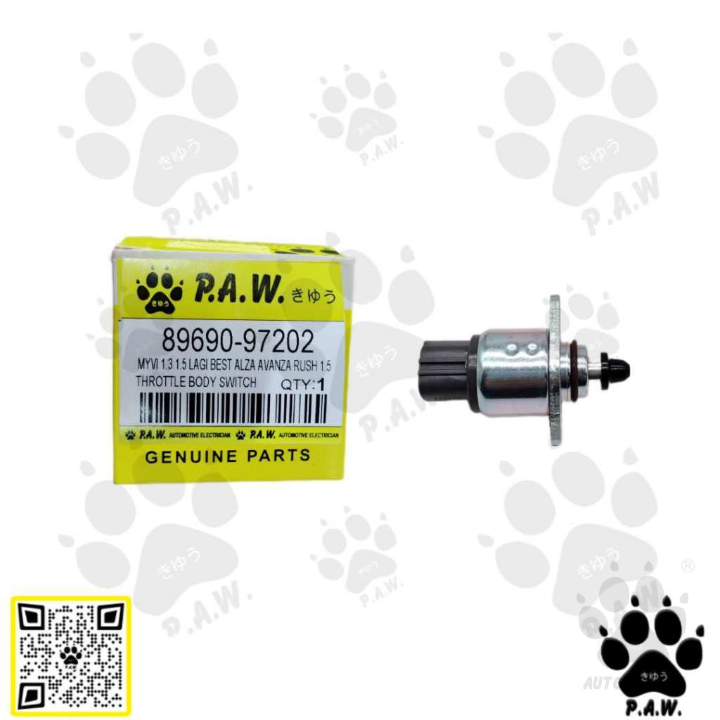 89690-BZ010 PAW Throttle Body Switch - Perodua Myvi Lagi Best, Alza & Toyota Avanza, Rush