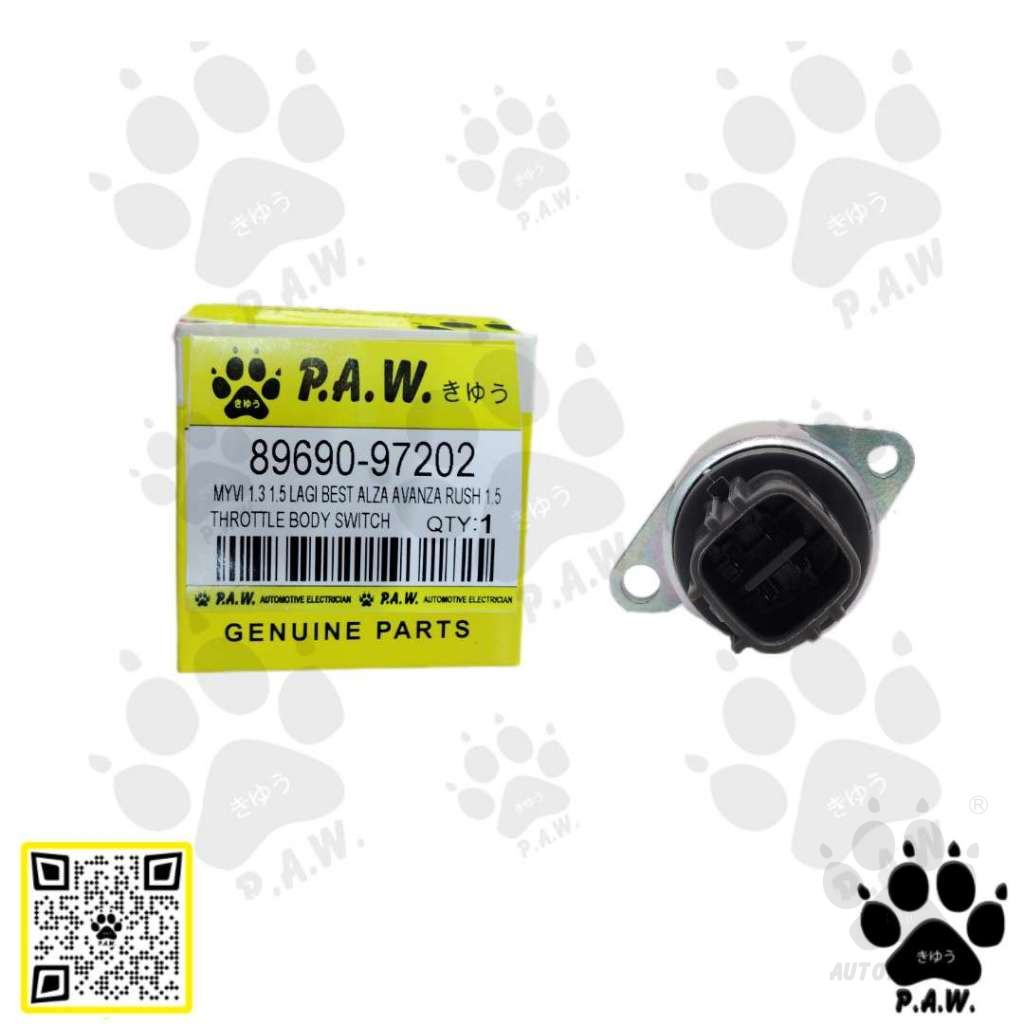 Second image of 89690-BZ010 PAW Throttle Body Switch - Perodua Myvi Lagi Best, Alza & Toyota Avanza, Rush
