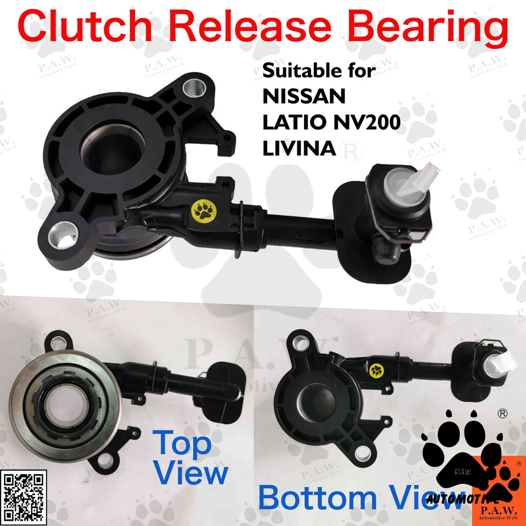 30620-00Q0J PAW Clutch Release Bearing - Nissan Latio C11, NV200 1.5, Livina L10/ L11, Almera N17