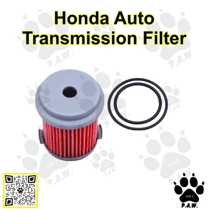 25450-P4V-013 PAW Auto Transmission Filter (Paper) - Honda Civic TEA, Accord SDA, CRV TME, City TMO, HRV, BRV (2xOring)