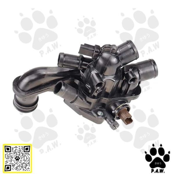 9808646980 PAW Thermostat Housing - Peugeot 508 207 208 308, Citreon DS3 C3 C4 1.4 1.6 (2 Pin Sensor)
