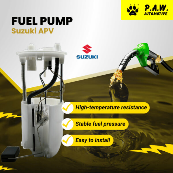 15100-61J02 PAW Fuel Pump - Suzuki APV 1.6 (4 PIN 3 Pipe) (15100-61J02)
