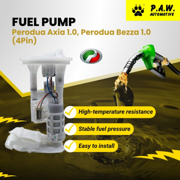 23210-BZ170 PAW Fuel Pump - Perodua Axia 1.0 Bezza 1.0 (4 PIN 1 Pipe)