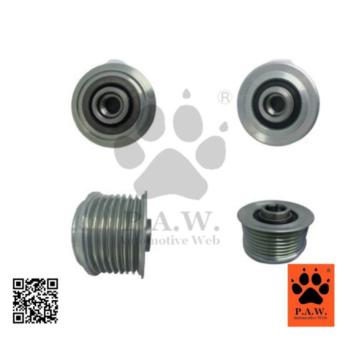 535005310 PAW Alternator Pulley - Nissan Urvan E24/ E25, Terrano R20, Patrol GRV Y61, Atleon (17mm-7PK)