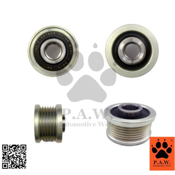 535014610 PAW Alternator Pulley - Nissan Livina L10/ L11, Teana J32/ J33/ L33 2.0 3.5 MR20DE (17mm-6PK)