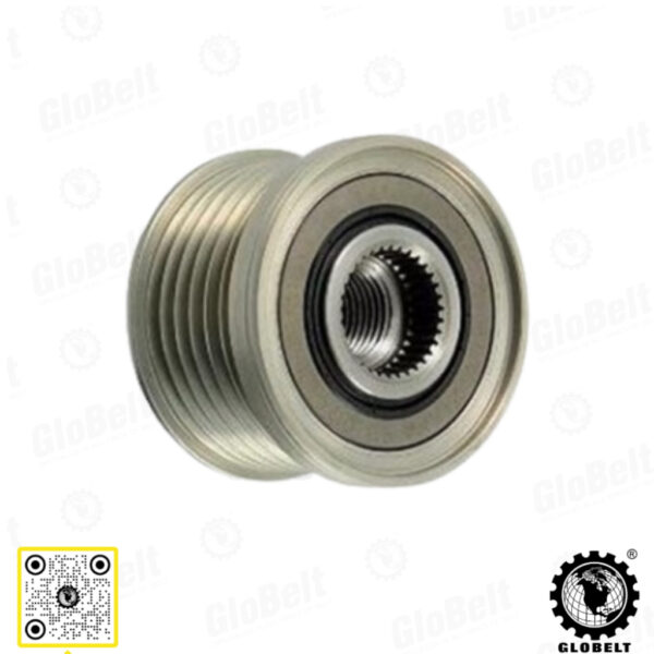 Second image of 535023210 PAW Alternator Pulley - Toyota Hiace KDH200, Innova, Fortuner, Land Cruiser Prado, RAV4 (17mm-7PK)
