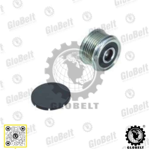Second image of 1800A061 PAW Alternator Pulley - Proton Inspira & Mitsubishi Lancer, Triton, Outlander (17mm-6PK)