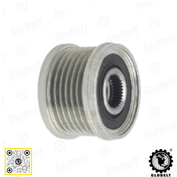 Second image of SH1A-18-330 PAW Alternator Pulley - Mazda 2, Mazda 3 BM/ BN/ BP, Mazda 6 GL/ GJ, CX3, CX5 (17mm-6PK)
