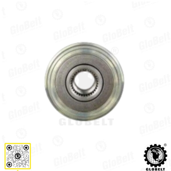 Second image of 535012810 PAW Alternator Pulley - Mazda BT50, Ford Ranger T6, Transit 2.2 3.2 (7PK-17mm)