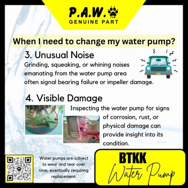 Second image of M-52A GMB Water Pump - Mitsubishi Storm L200 Pajero V6 Triton Lite 4x2 Inokom Lorimas (MD997686)