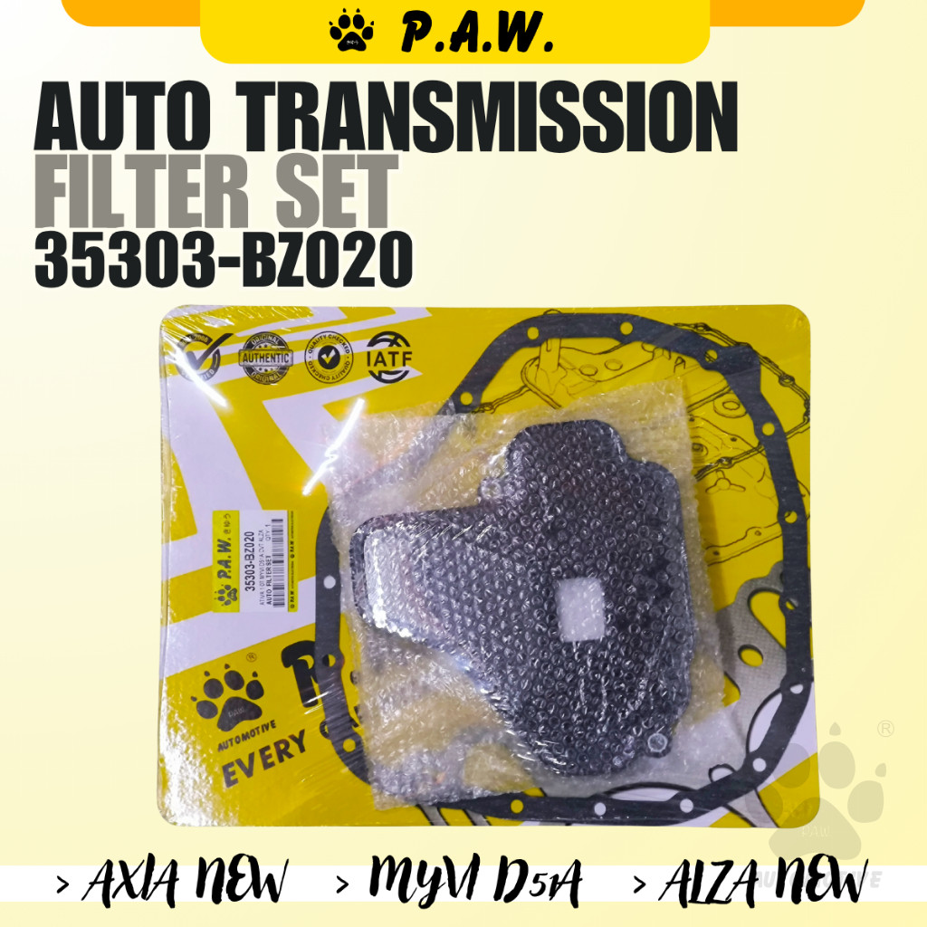 35303-BZ020 (SET) PAW Auto Transmission Filter Set - Axia NEW, Myvi CVT, Alza NEW & Vios NGC102