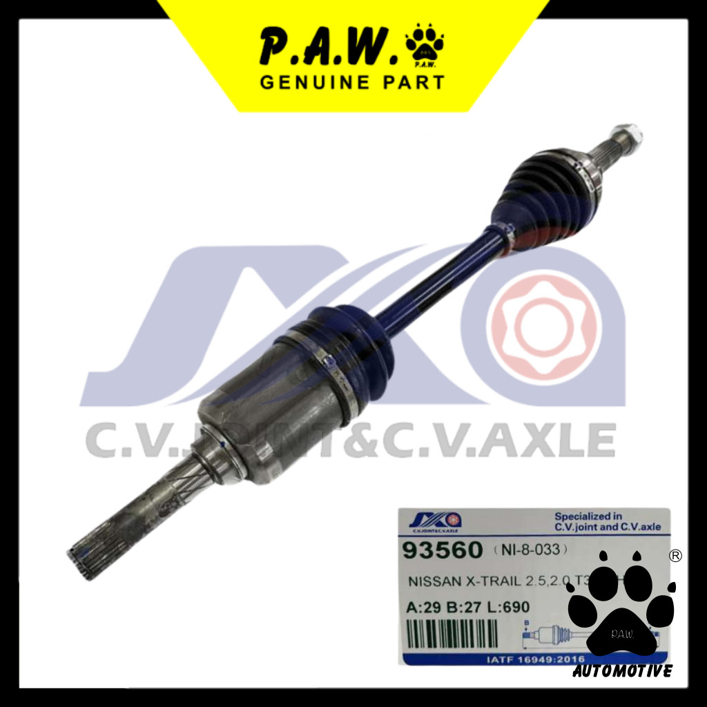 Second image of 93560 JXA Drive Shaft - Nissan Murano TZ51 QR25DE 2.5 FWD (2WD) (NI-8-033) (Left - Short)