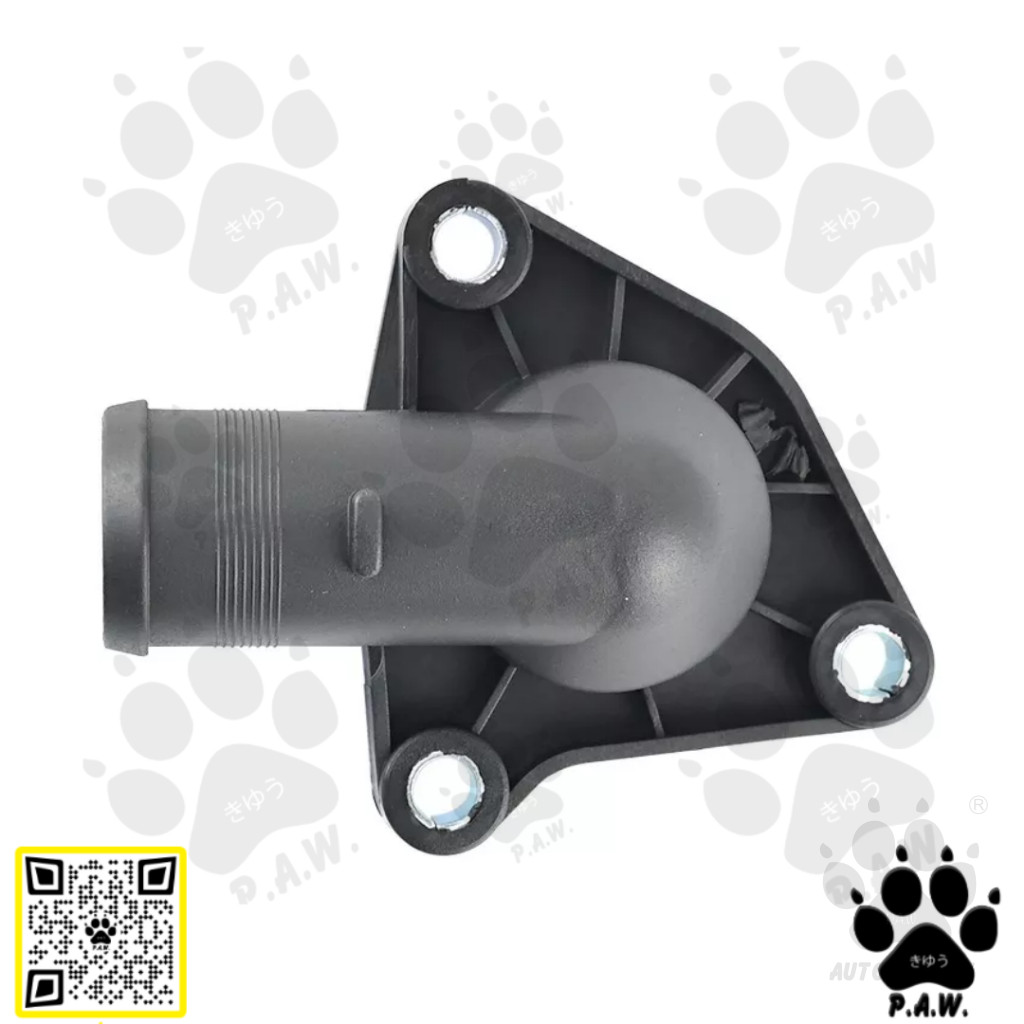 Second image of 25632-02501 PAW Thermostat Housing - Hyundai Atos, Grand I10 & Kia Picanto (Top Centre Bottom) (PVC)