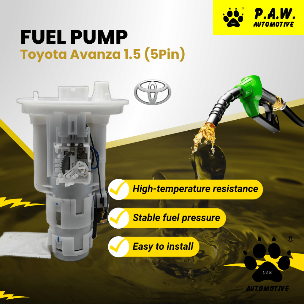 23210-BZ070 PAW Fuel Pump - Toyota Avanza F652 1.5 2011-2015 (5 PIN 1 Pipe) (23210-BZ070)