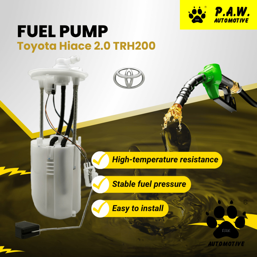 77020-26031 PAW Fuel Pump - Toyota Hiace 2.0 TRH203 KDH200 Petrol (4 PIN 1 Pipe) (77020-26031)
