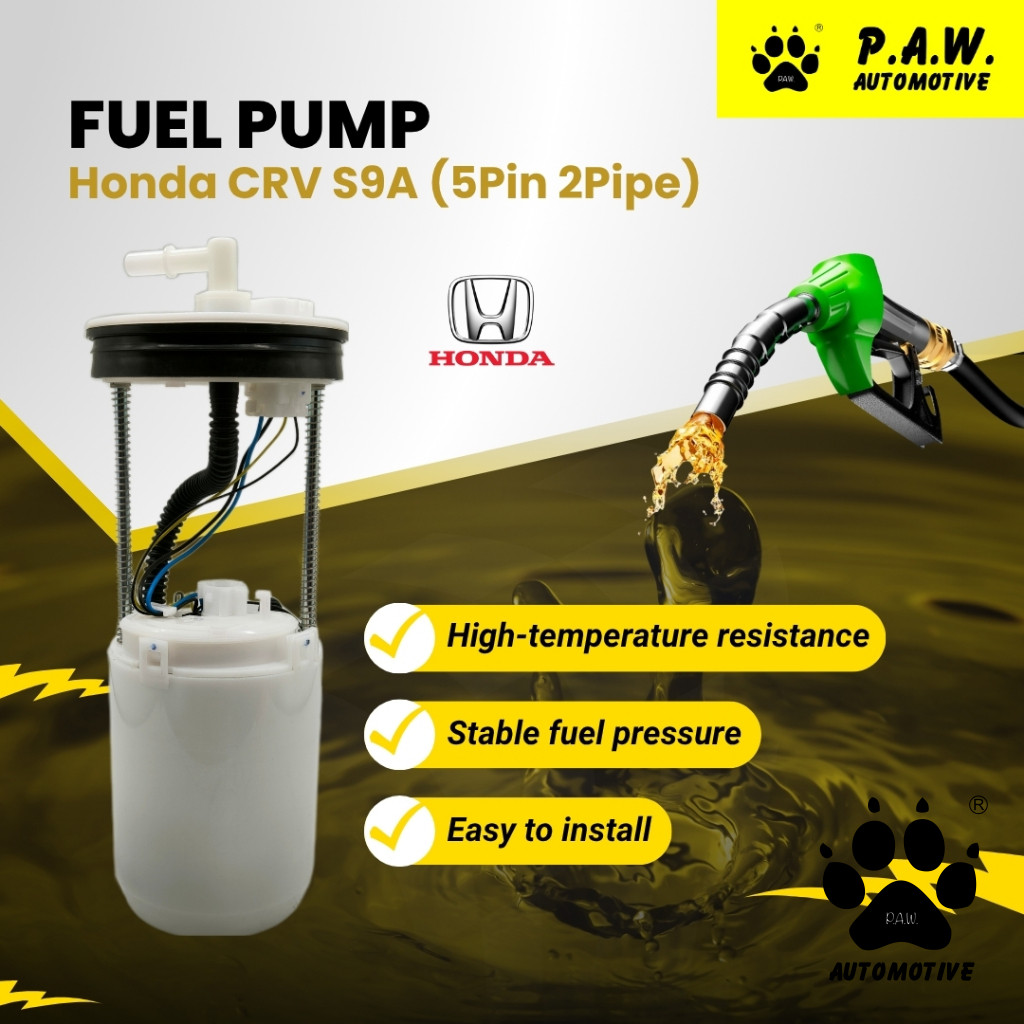 17708-S9E-T02 PAW Fuel Pump - Honda CRV S9A (5 PIN) 1 Pipe)