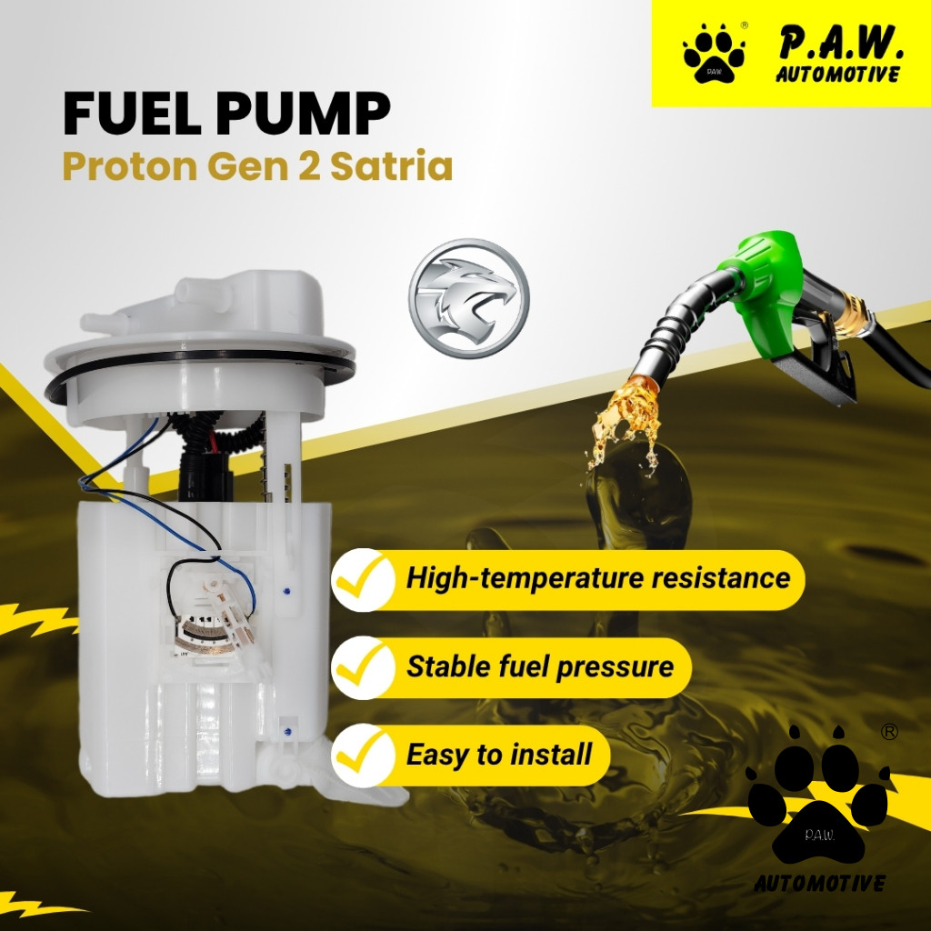 195130-0156 PAW Fuel Pump - Proton GEN2 1.6 2004-2011, Satria NEO 1.6 2006-2014 (PW823172)