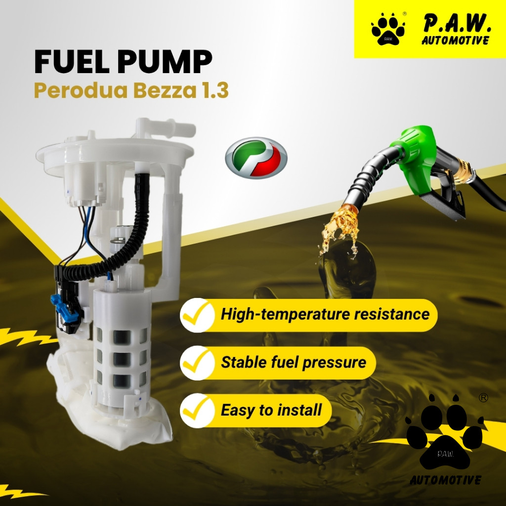 23210-BZ190 PAW Fuel Pump - Perodua Bezza 1.3 (4 PIN 1 Pipe)