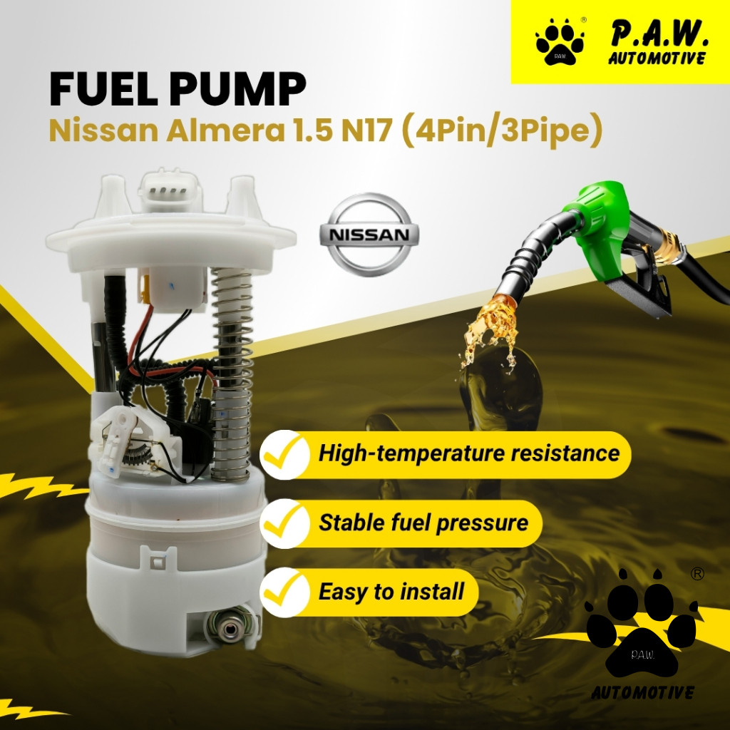 17040-14J0B PAW Fuel Pump - Nissan Almera N17L 1.5 (17040-1HJ0B)