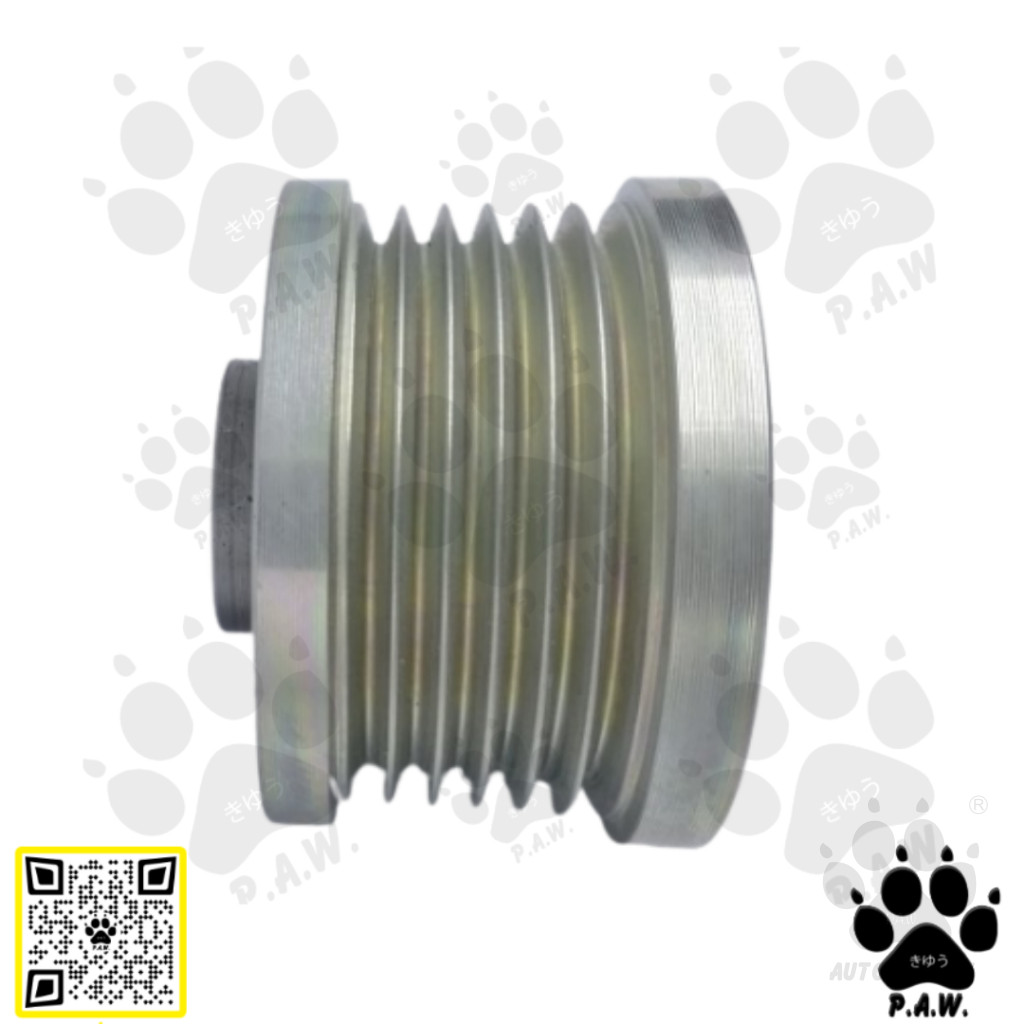 Second image of 535004410 PAW Alternator Pulley - Nissan X-Trail T30/ T31, Altima, Sylphy, Sentra B15 (HITACHI Type 6PK-16mm)