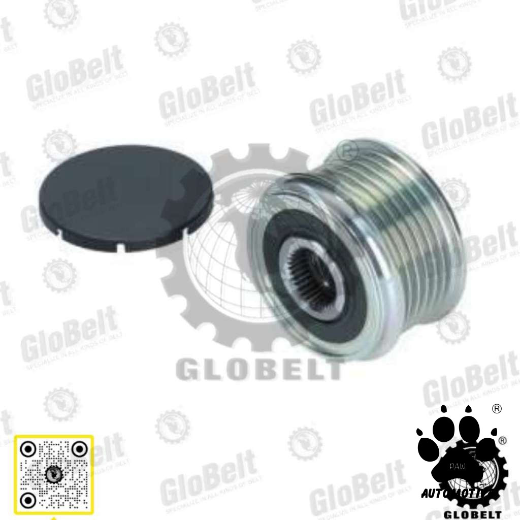 1800A061 PAW Alternator Pulley - Proton Inspira & Mitsubishi Lancer, Triton, Outlander (17mm-6PK)