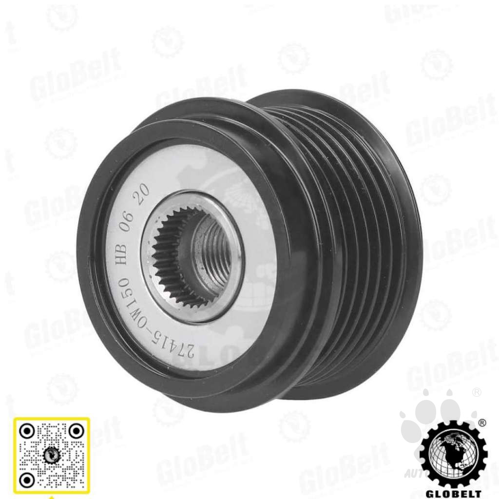 Second image of 27415-0W150 PAW Alternator Pulley - Toyota Alphard/ Vellfire 2AR-FE 2.5 2015- (6PK-17mm)