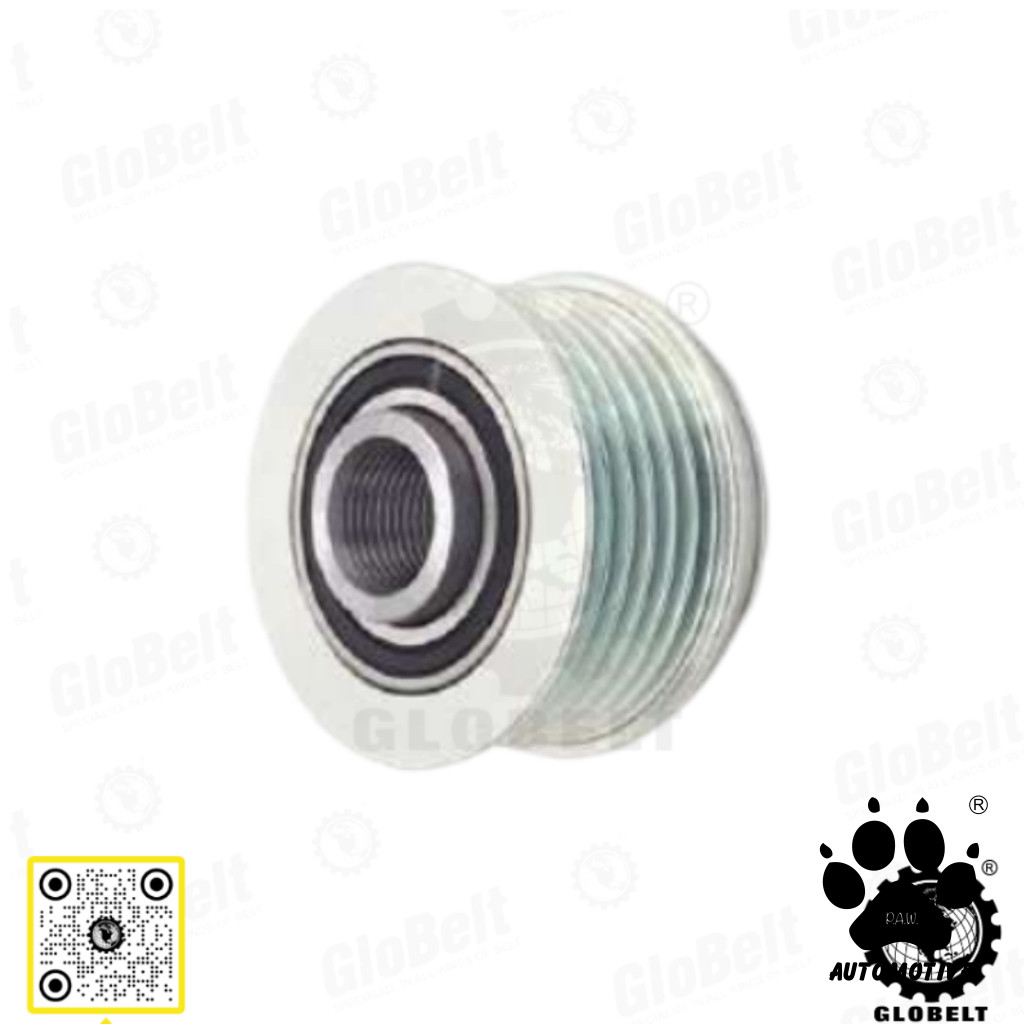 LF18-18-330A PAW Alternator Pulley - Mazda 2/ 3, Mazda 6 DE/ DH/ BK/ BL/ GG/ GY & Subaru Legacy, Forester (17mm-6PK)
