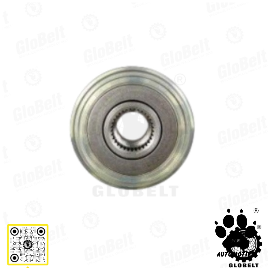 Second image of 535012810 PAW Alternator Pulley - Mazda BT50, Ford Ranger T6, Transit 2.2 3.2 (7PK-17mm)