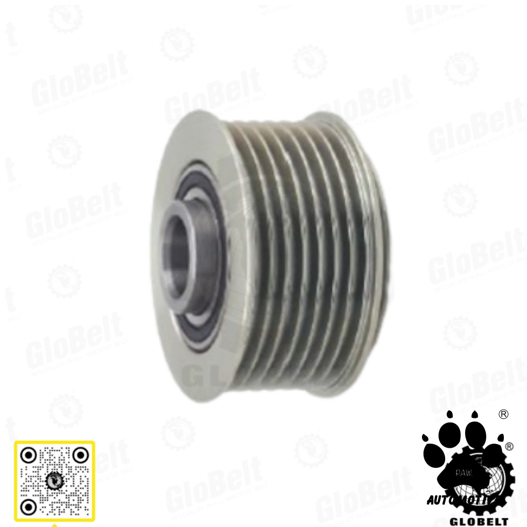 535024510 PAW Alternator Pulley - Hyundai Starex H1/ TQ HR 2.5, I10 IA/ BA (17mm-7PK)