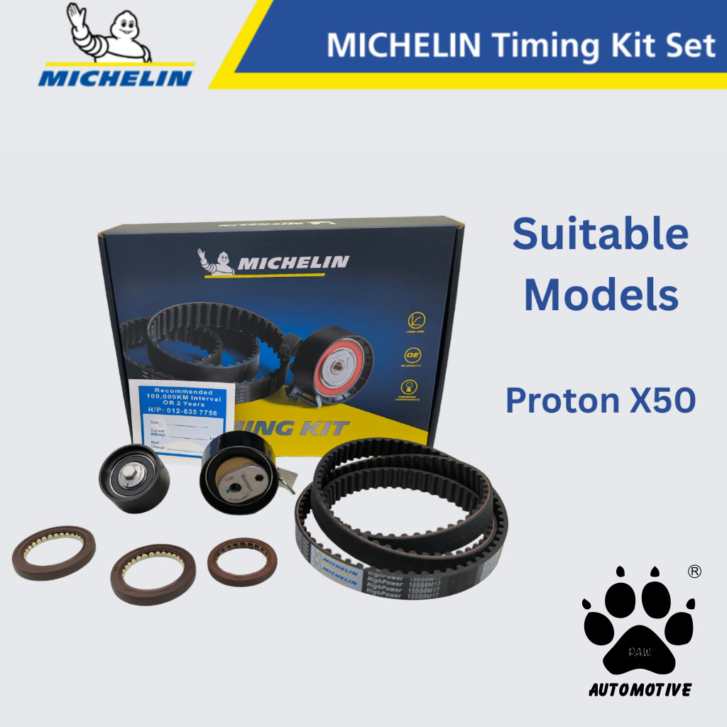 1P155S8M17 MICHELIN Timing Kit Set - Proton X50 1.5 (PW914058)
