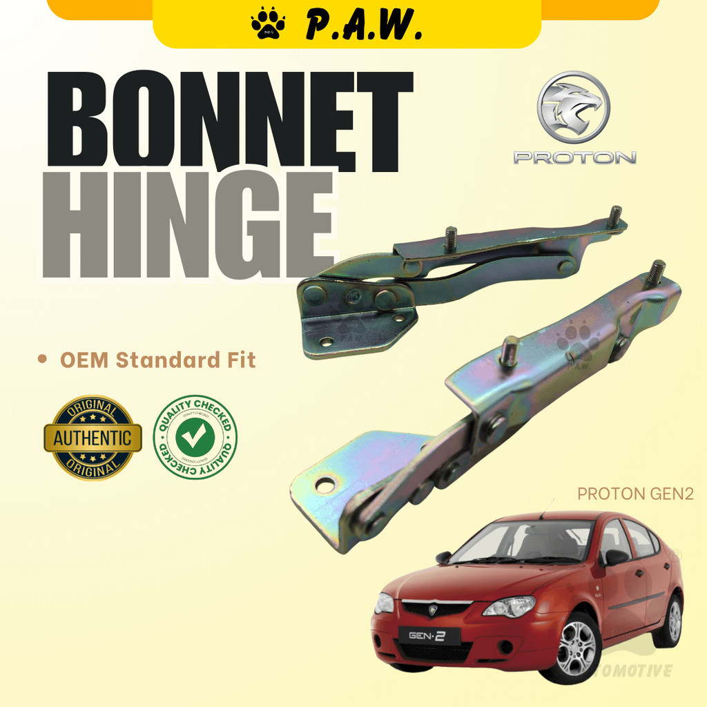 (PW831942 / PW831943) PAW REAR Bonnet Hinge for Proton GEN2