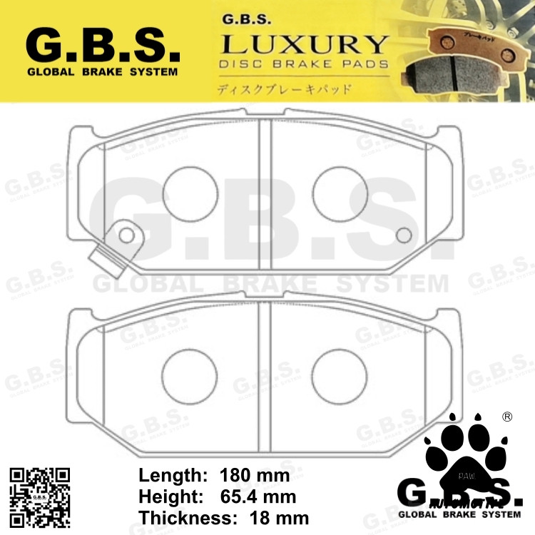 9039 LUXURY Brake Pad (FRONT) - Suzuki Swift RS415 1.5 / RS416 1.6