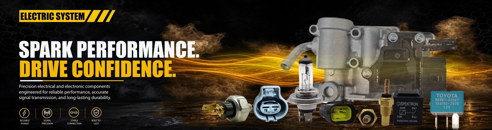 Electric System — Spark performance. Drive confidence.